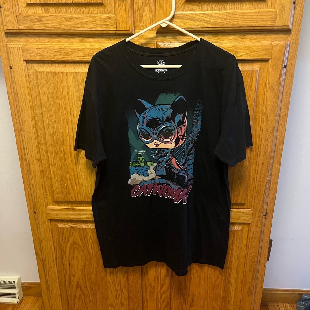 DC cat woman shirt